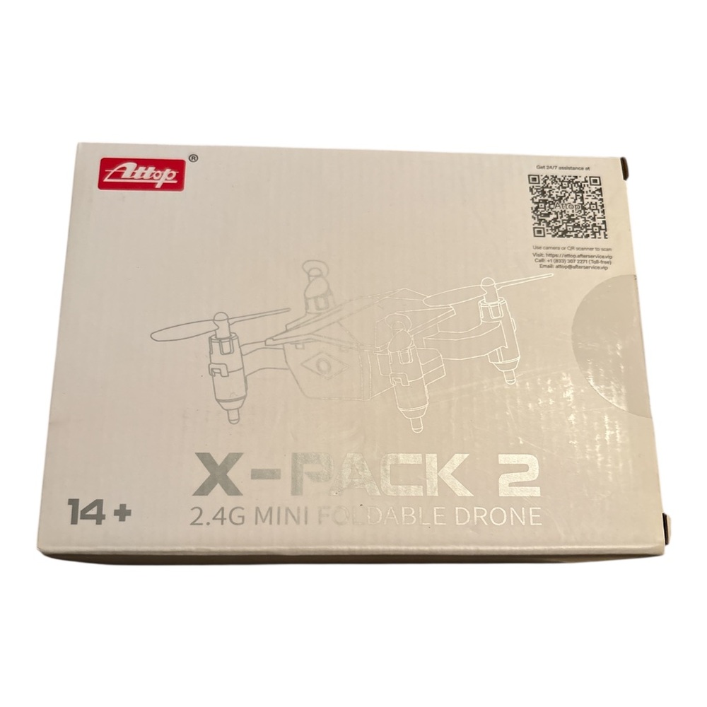 Attop X-Pack 2 Mini Foldable Drone Ages 14 and Up